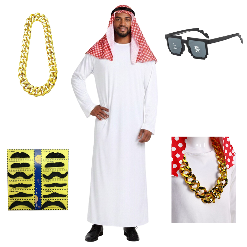 Męski arabski strój cosplay, z – Sunglass Retainer Cord recenzja i cena